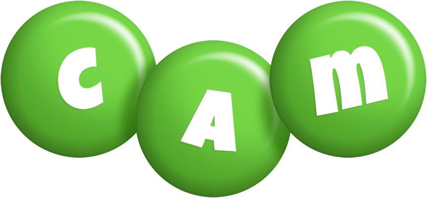 Cam candy-green logo