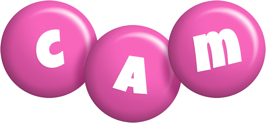 Cam candy-pink logo