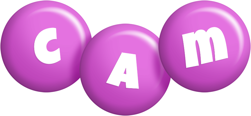 Cam candy-purple logo