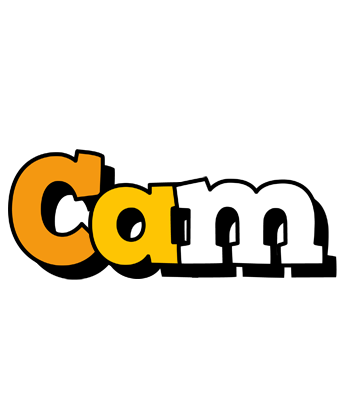 Cam cartoon logo