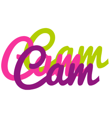 Cam flowers logo