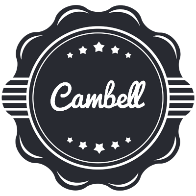 Cambell badge logo