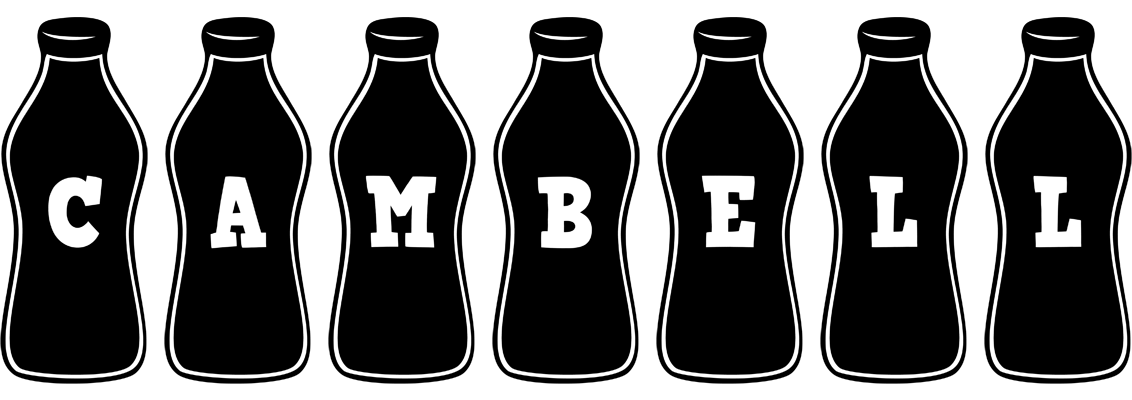 Cambell bottle logo