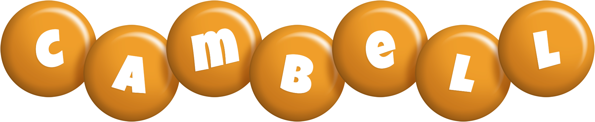 Cambell candy-orange logo