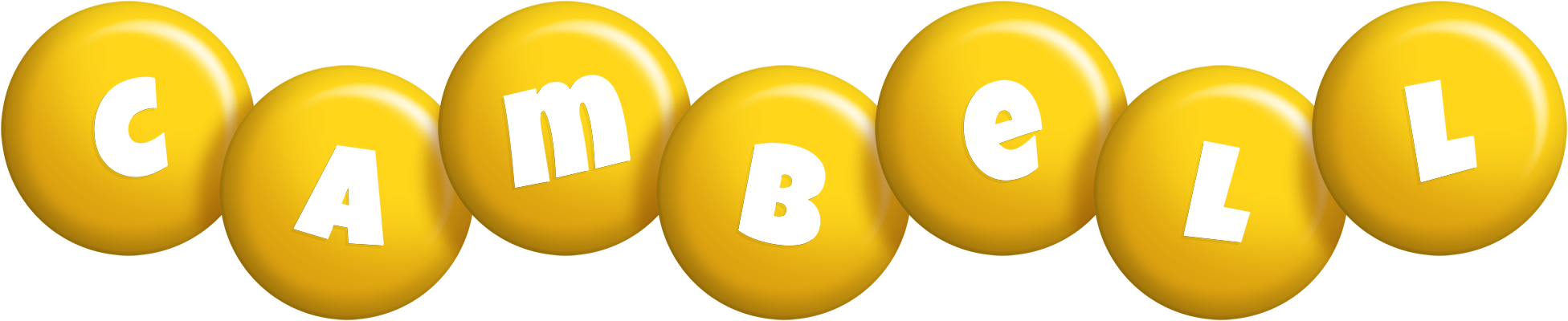 Cambell candy-yellow logo