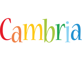Cambria birthday logo