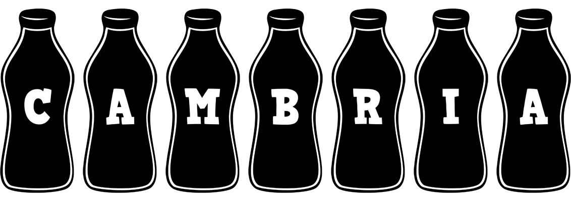 Cambria bottle logo