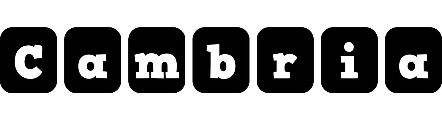 Cambria box logo