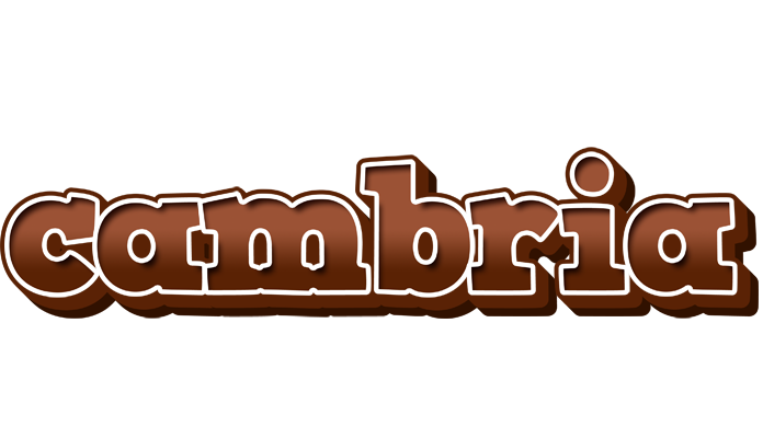 Cambria brownie logo