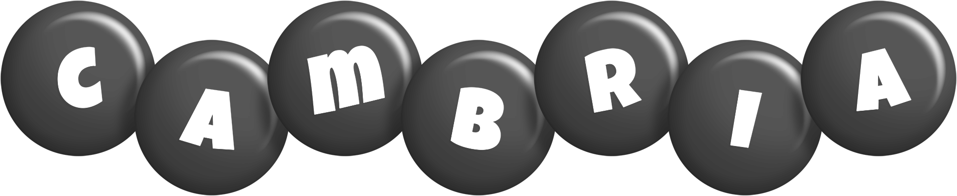 Cambria candy-black logo