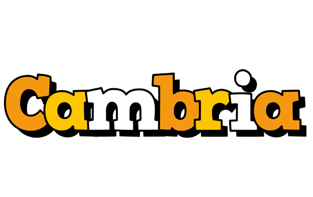 Cambria cartoon logo