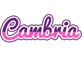 Cambria cheerful logo
