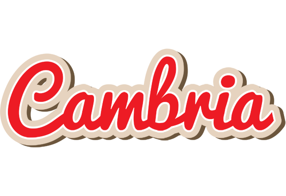 Cambria chocolate logo