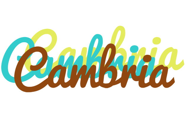 Cambria cupcake logo
