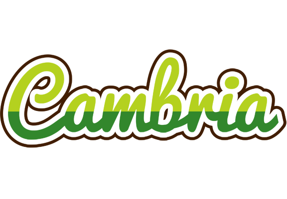 Cambria golfing logo