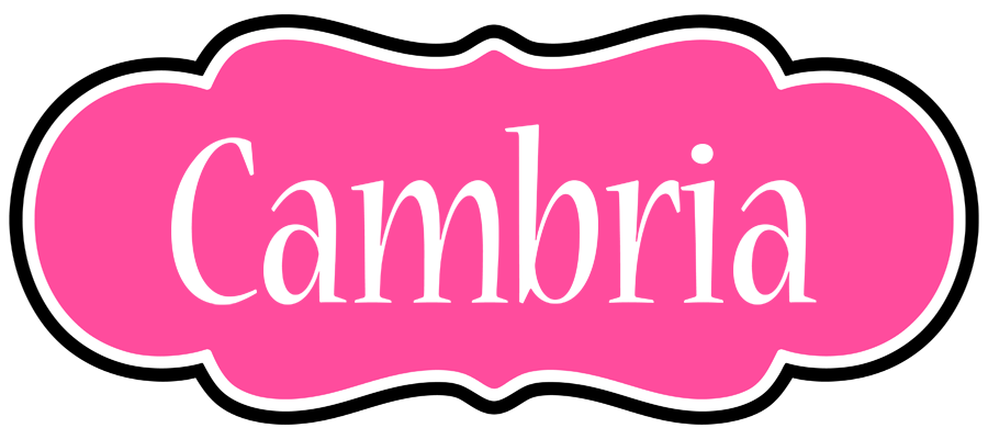 Cambria invitation logo