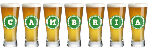 Cambria lager logo