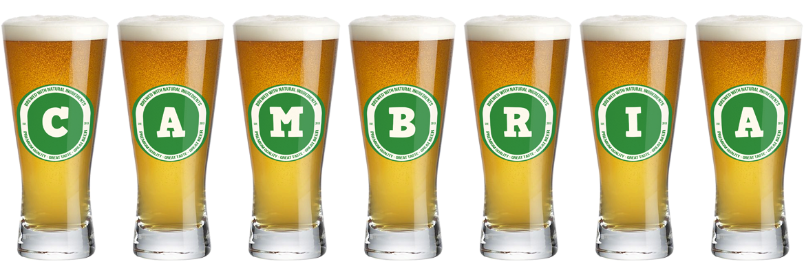Cambria lager logo