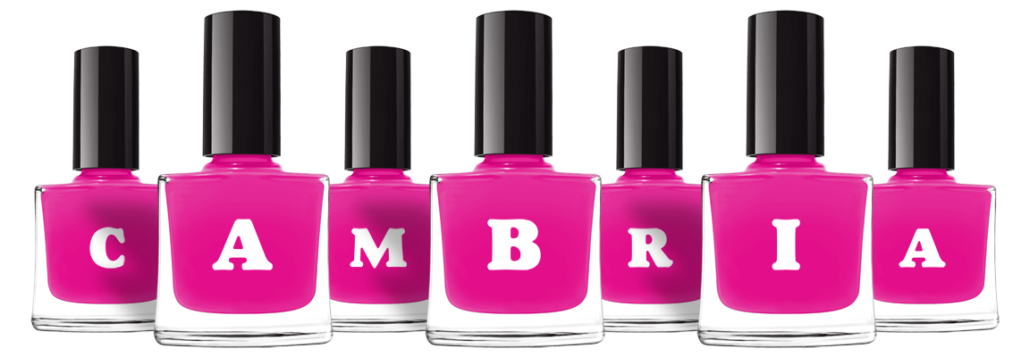 Cambria nails logo