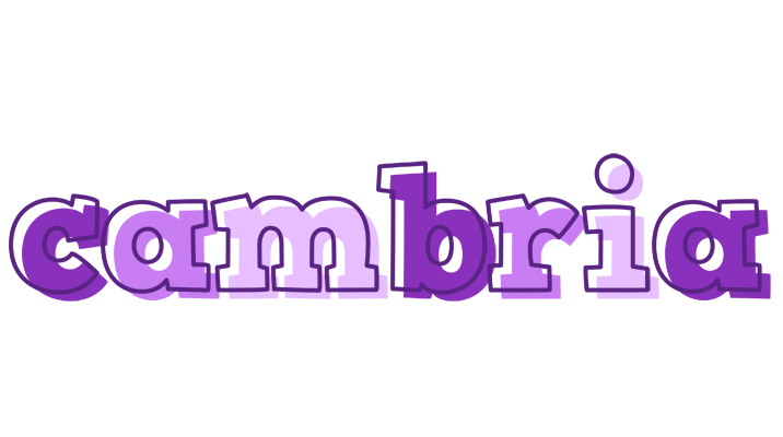 Cambria sensual logo