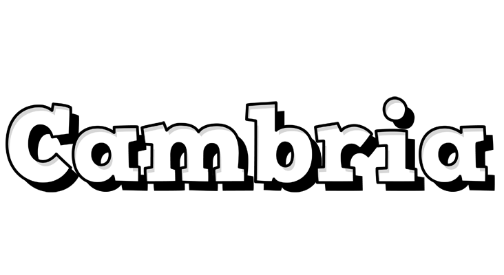 Cambria snowing logo