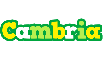 Cambria soccer logo