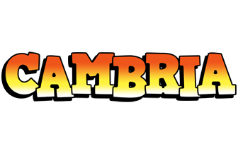 Cambria sunset logo