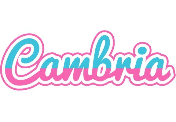 Cambria woman logo