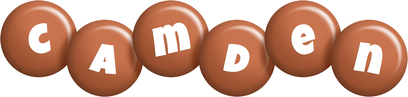 Camden candy-brown logo