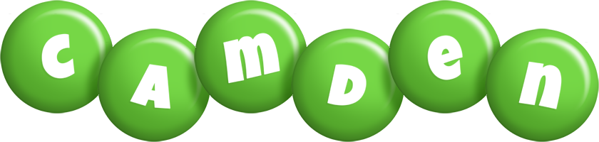 Camden candy-green logo