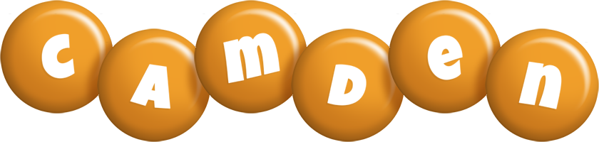 Camden candy-orange logo