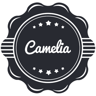 Camelia badge logo