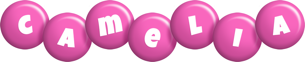 Camelia candy-pink logo