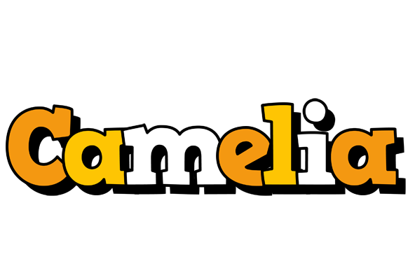 Camelia cartoon logo