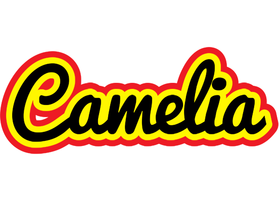Camelia flaming logo