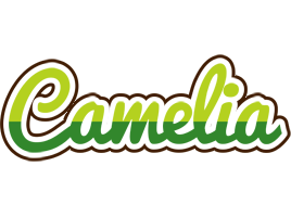 Camelia golfing logo