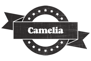 Camelia grunge logo