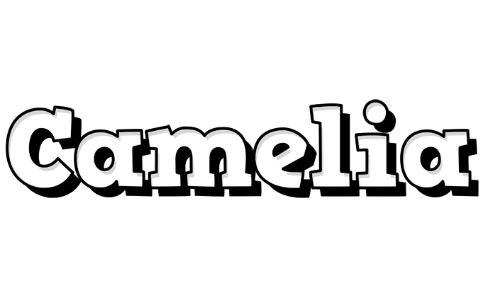 Camelia snowing logo