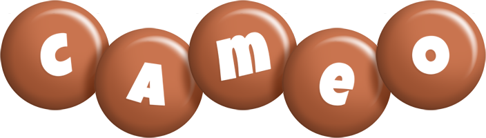 Cameo candy-brown logo