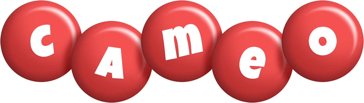 Cameo candy-red logo