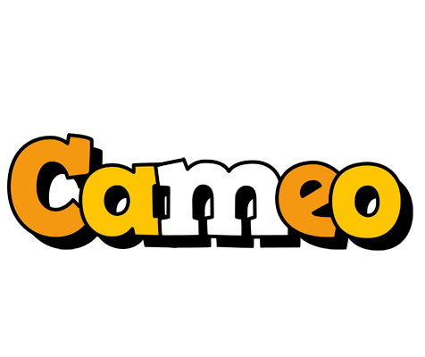 Cameo cartoon logo