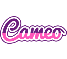 Cameo cheerful logo