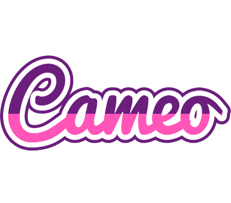 Cameo cheerful logo
