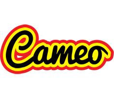 Cameo flaming logo