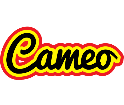 Cameo flaming logo