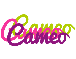 Cameo flowers logo