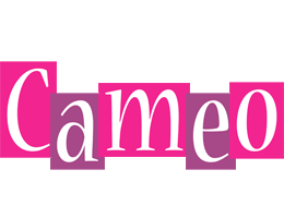 Cameo whine logo