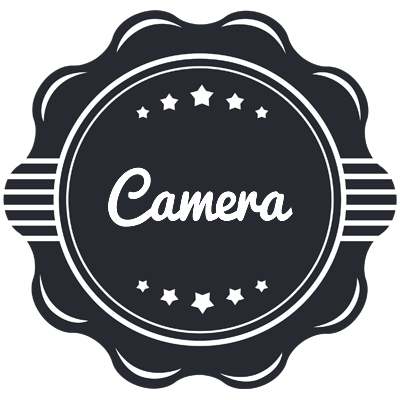 Camera badge logo