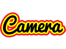 Camera flaming logo