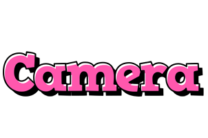 Camera girlish logo
